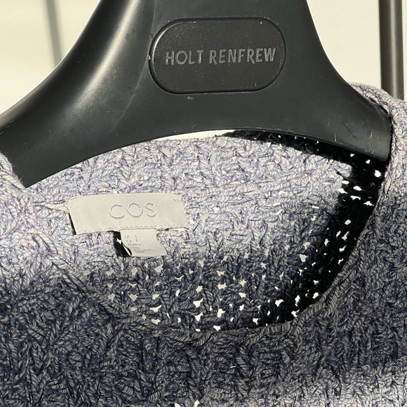 COS Light Blue Knitted Sweater - Picture 2 of 7